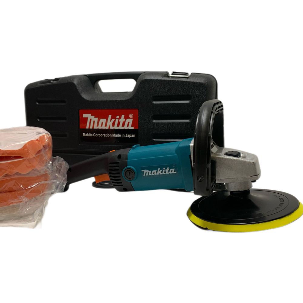 Полировальная машина Полировальная машинка Макита 9227C 180MM В КЕЙСЕ ...