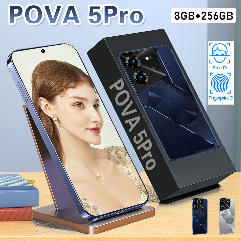 Смартфон Pova 5 Pro 5G, русское меню, перфорированный экран, Android/1 -  купить по выгодной цене в интернет-магазине OZON (1492602616)