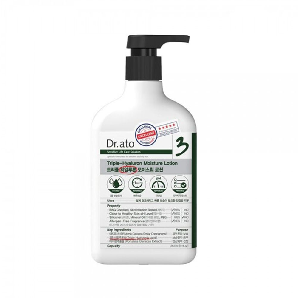 DR.ATO Увлажняющий лосьон TRIPLE-HYALURON MOISTURE LOTION