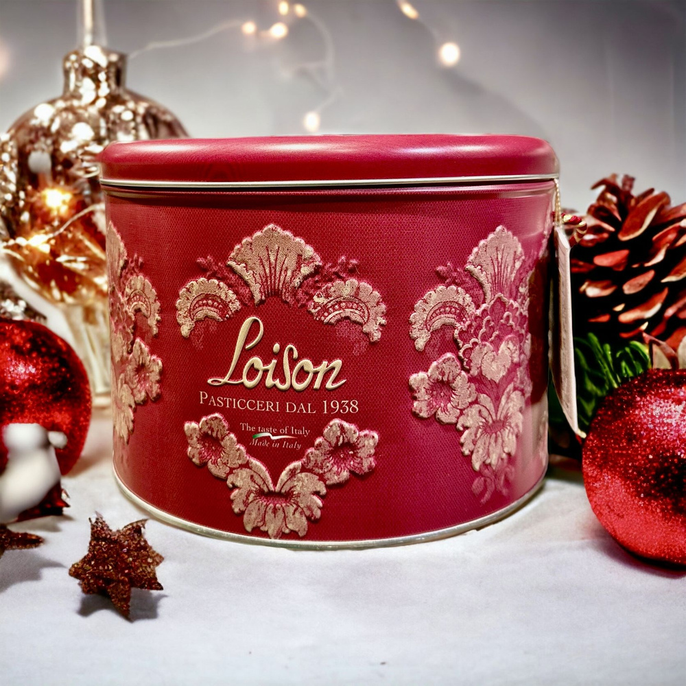 Кекс (кулич) Loison Classico в подарочной упаковке, 750 г, Италия ...