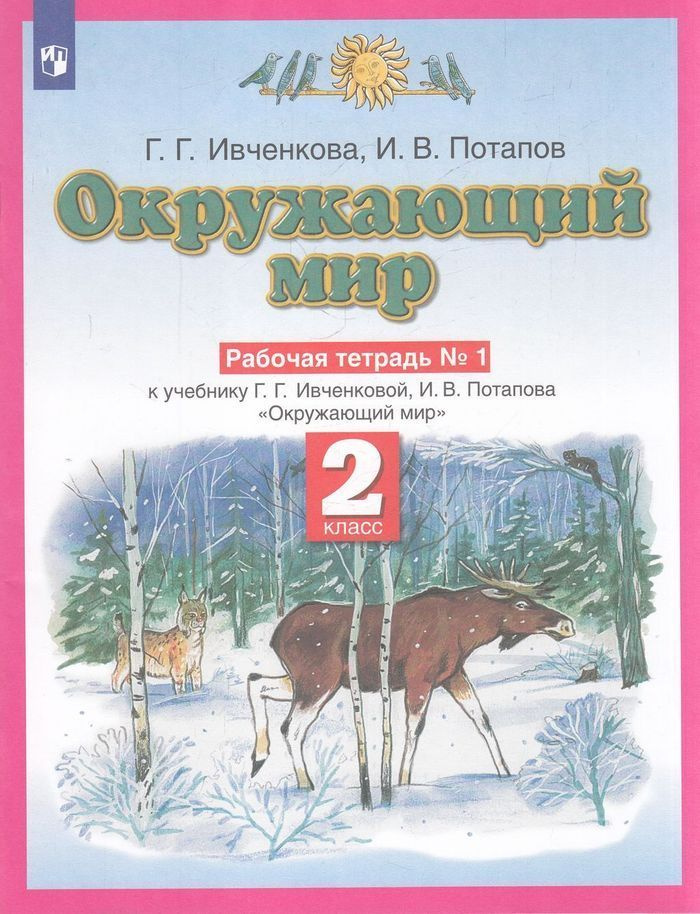 Рабочая тетрадь Просвещение 2 класс, ФГОС, Ивченкова Г. Г, Потапов И. В ...
