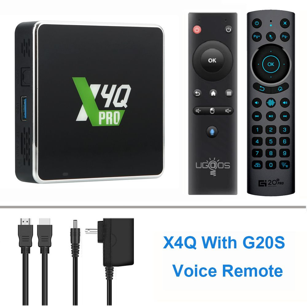 Медиаплеер Ugoos X4Q Pro, HDMI, USB, темно-зеленый, Android купить по  низкой цене с доставкой в интернет-магазине OZON (1298927408)