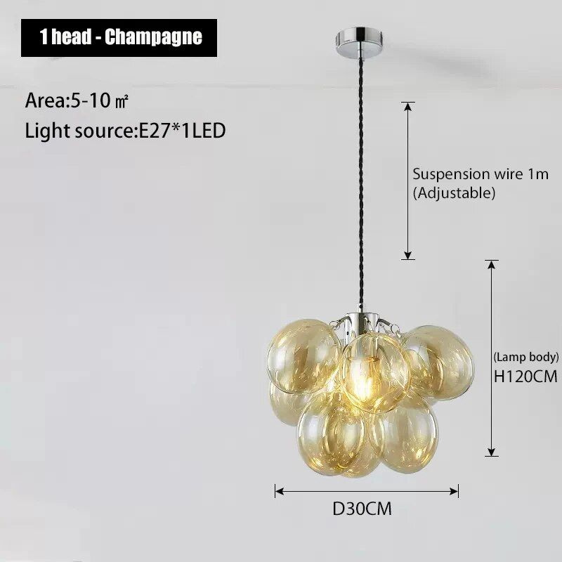 Люстра, LED #1