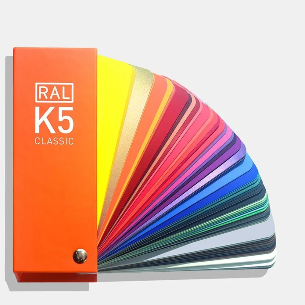 Купить RAL Каталог цветов RAL Classic K5, 215 цветов, полуматовый веер ...