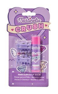 Набор Martinelia Crush Hair Clips & Lip Balm Marshmellow #1