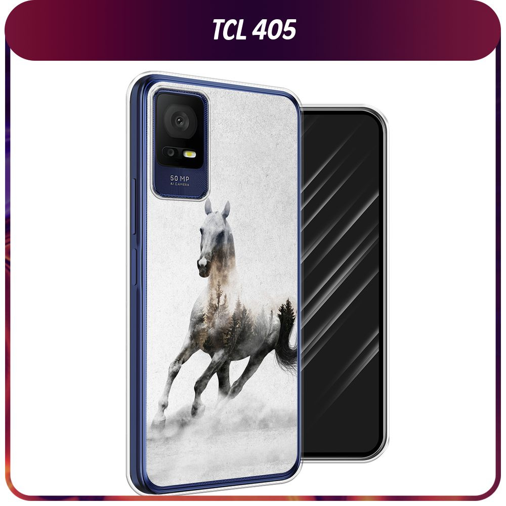 Силиконовый чехол на TCL 405 / ТСЛ 405 