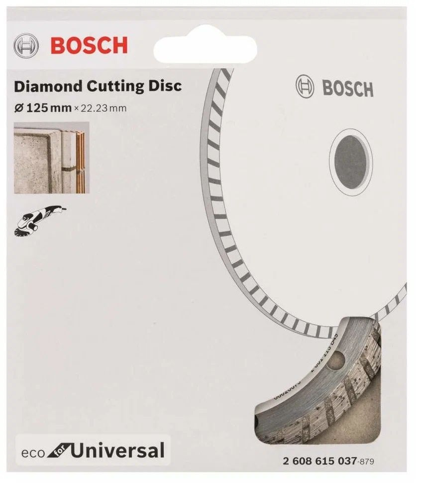 Bosch Диск алмазный 125 x 7 x 22.23 #1