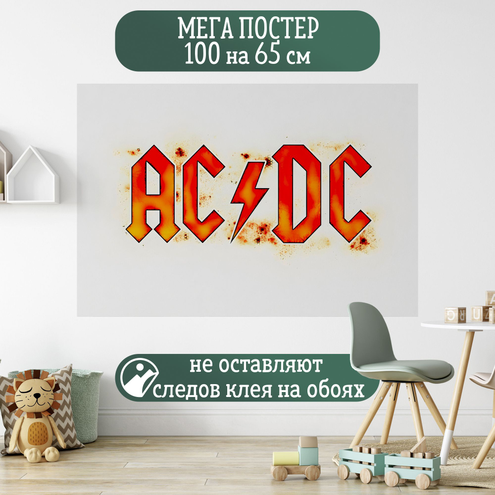 Постер плакат AC DC #1