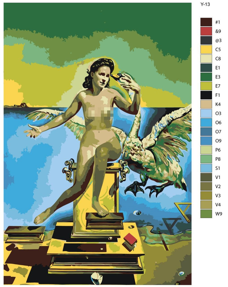 Картина по номерам Y-13 