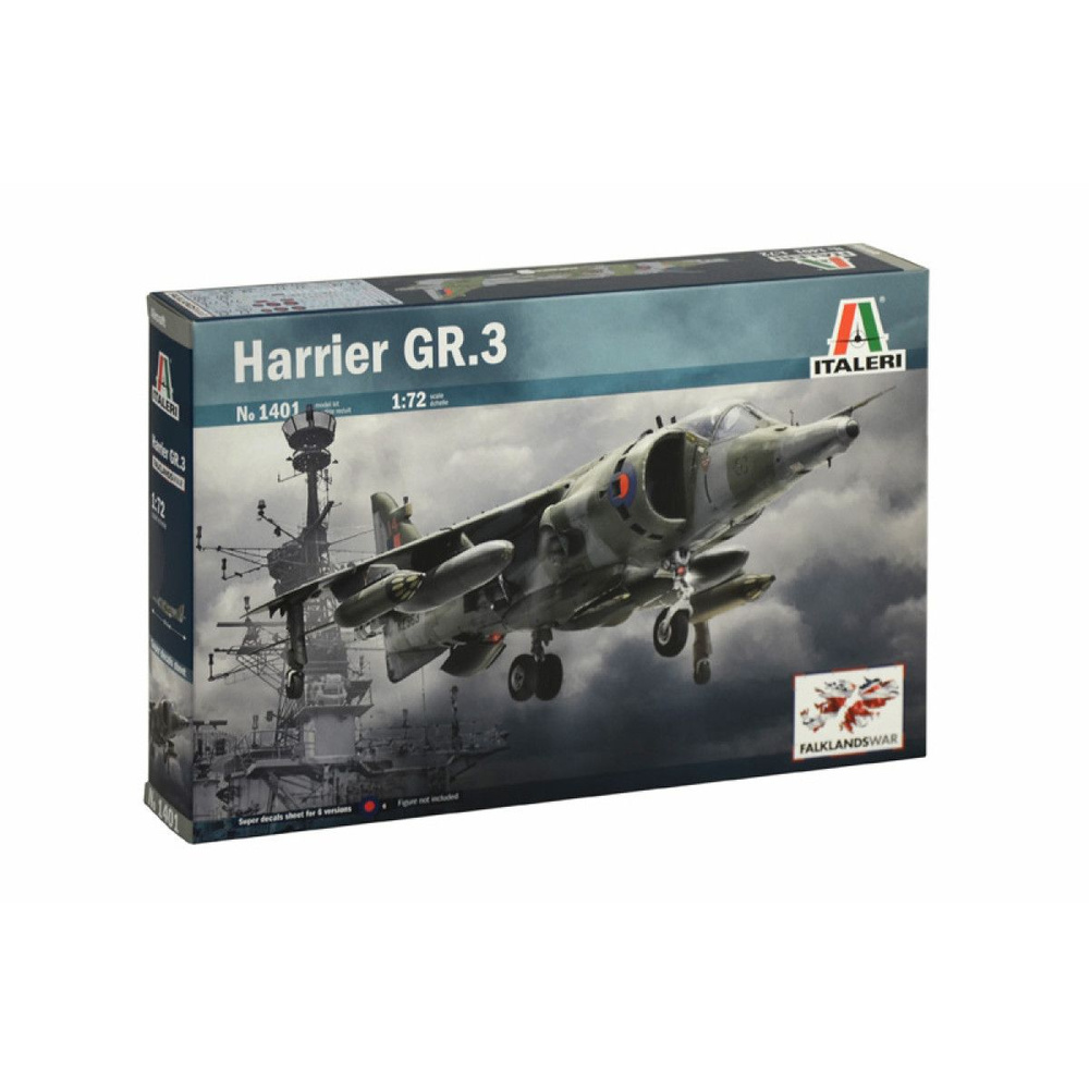 Italeri 1401 Сборная модель HARRIER GR.3 FALKLANDS WAR 1:72 #1