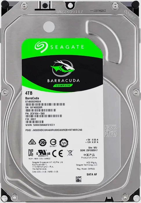 Seagate 4 ТБ Внутренний жесткий диск (ST4000DM004)  #1