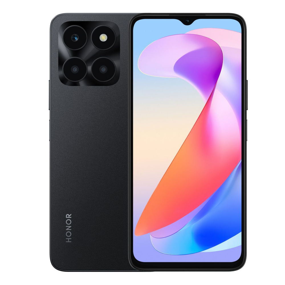 Honor Смартфон X6A 4/128 ГБ, черный #1