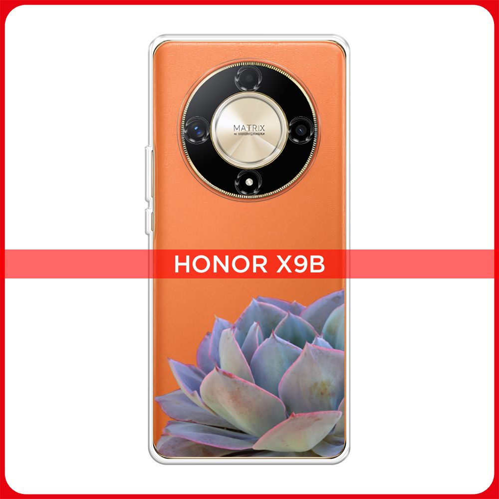 Силиконовый чехол на Honor X9B / Хонор X9B Молодило уголок, прозрачный ...