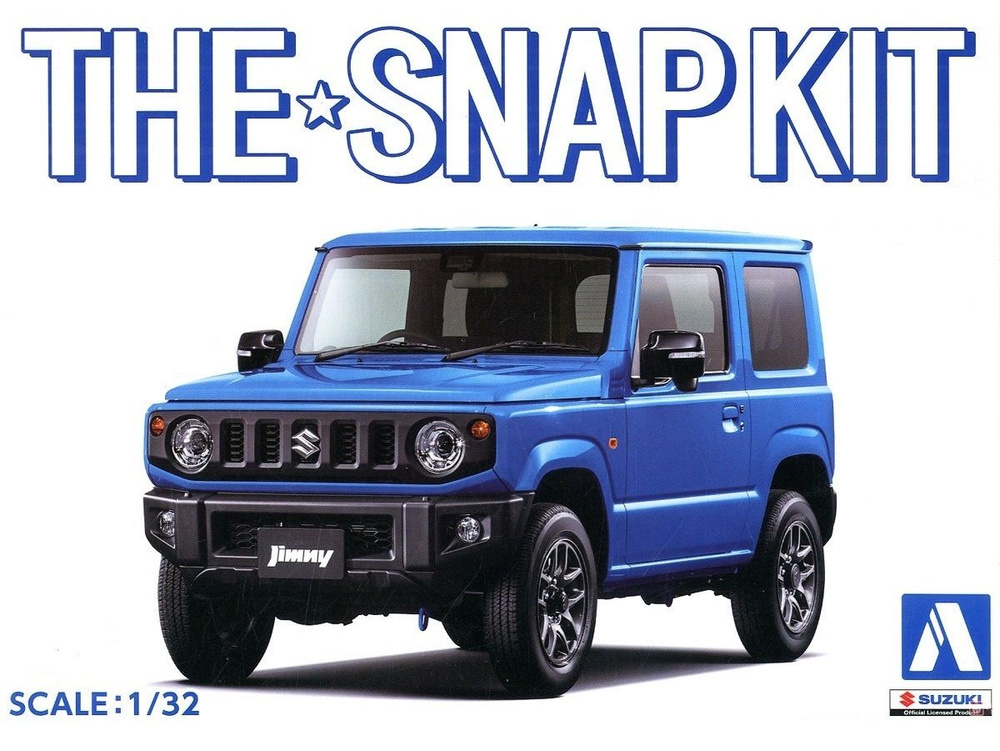 Сборная модель Suzuki Jimny (Brisk Blue Metallic) купить на OZON