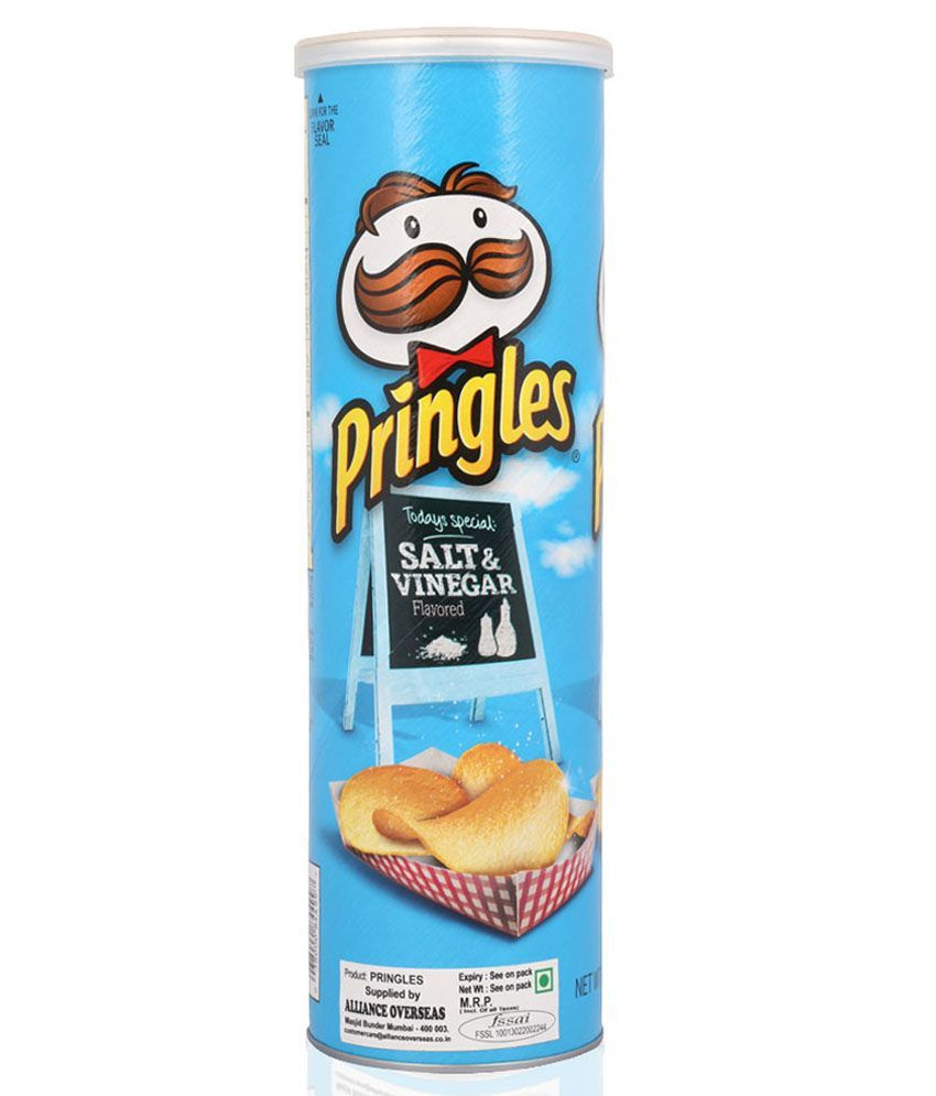 Чипсы Принглс Соль & Уксус / Pringles Salt & Vinegar 158 г. (США) #1