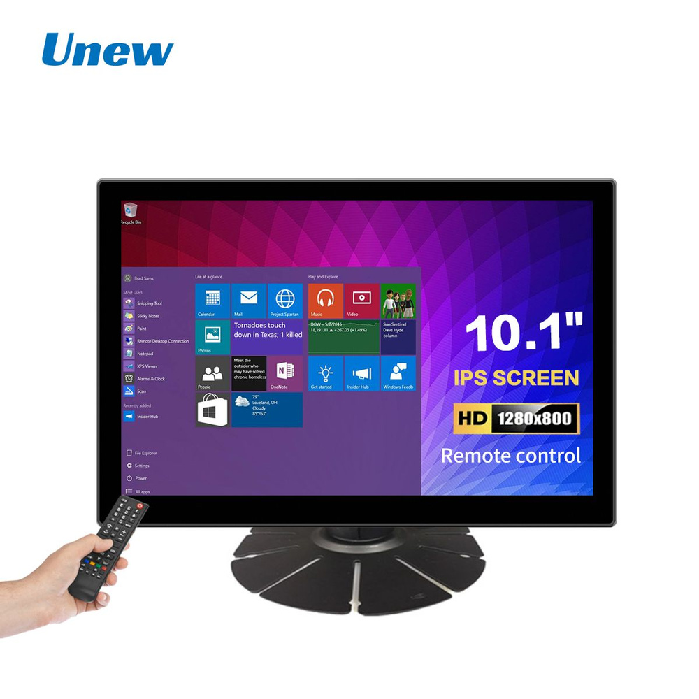 UNEW 10.1" Монитор Industrial Monitor (CX101-E), TFT, 1280x800, 60 Гц, черный матовый #1