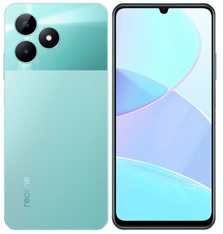 realme Смартфон C51 (631011000844) 4/64 ГБ, зеленый #1