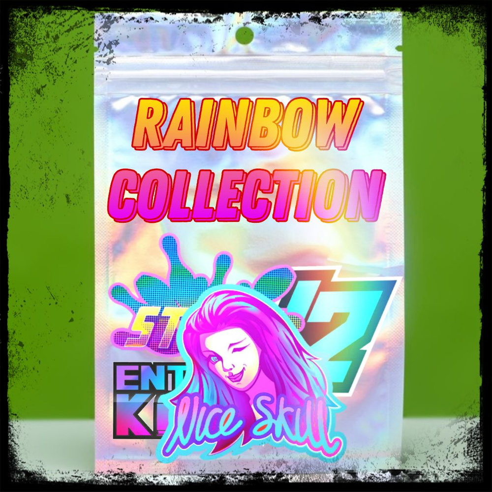 Стикерпак Rainbow Collection ,Набор стикеров для геймеров по мотивам игры  Standoff 2 для кастомизации девайсов, блокнотов - купить с доставкой по  выгодным ценам в интернет-магазине OZON (1320643971)