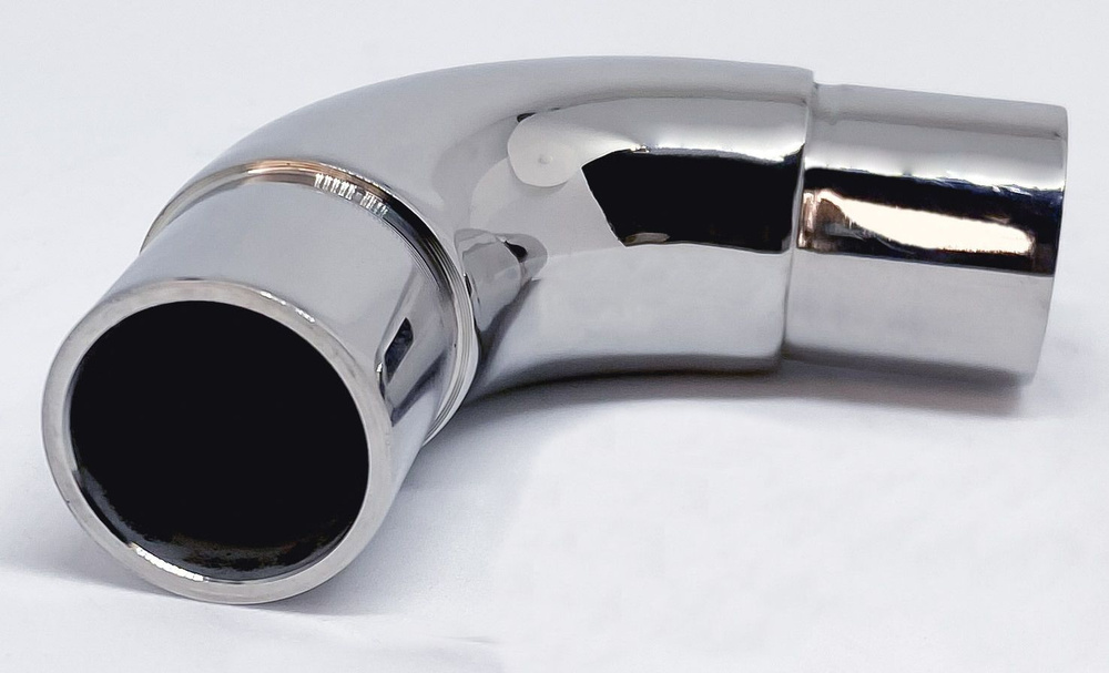 Отвод круглый (поворот поручня), угол 90 градусов, для трубы диаметром ...