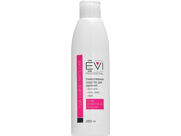 Средство для снятия биогеля, геля, гель-лака EVI professional Nail polish remover super effective  #1