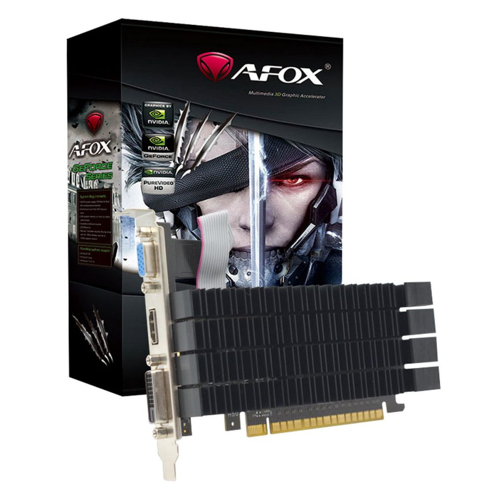 AFOX Видеокарта GeForce GT 730 2 ГБ (AF730-2048D3L3-V3)