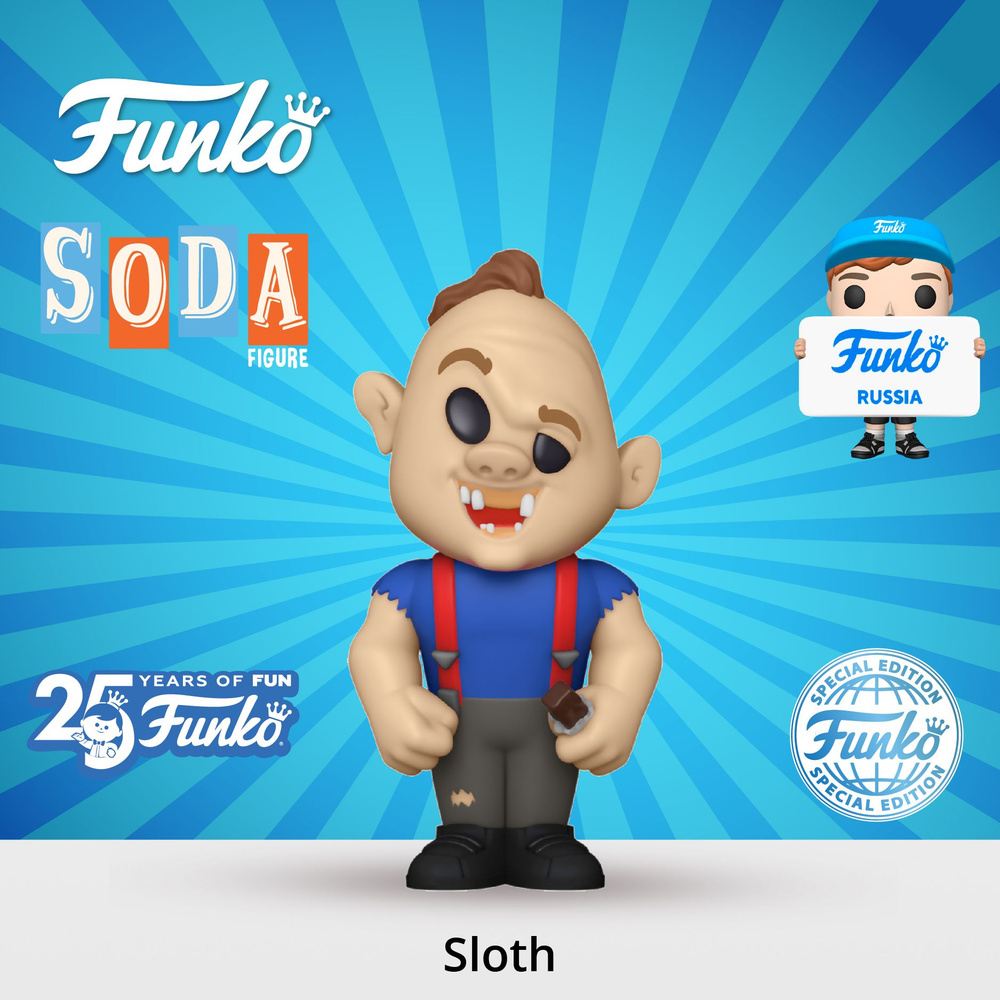 Sloth Funko orders soda