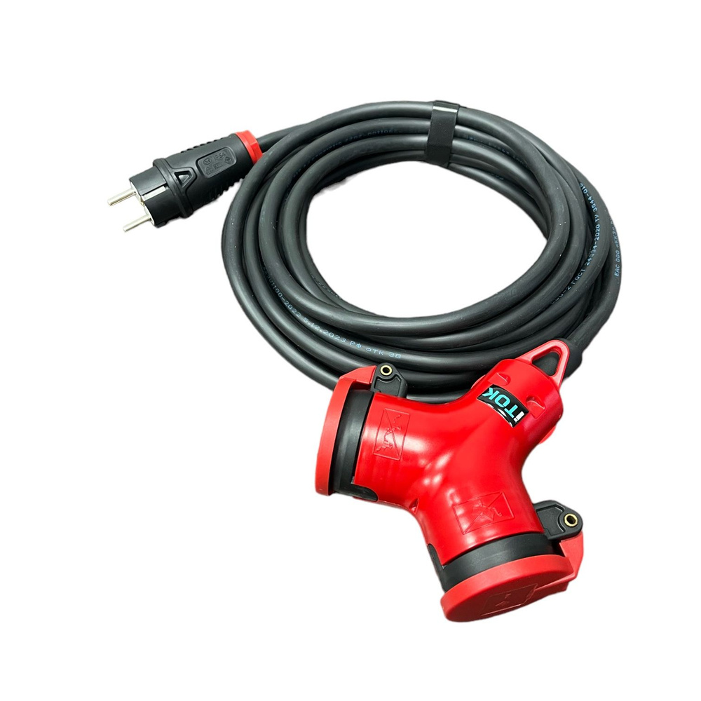 Удлинитель силовой iTOK с заземлением серии iCONNECT PRO КГтп-ХЛ 3x2.5 ...