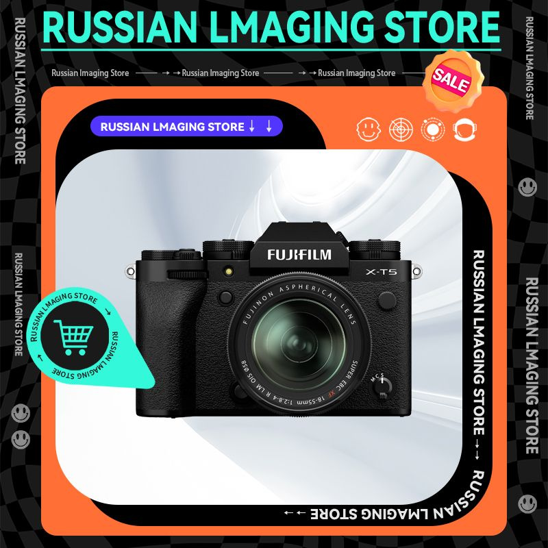 Беззеркальный фотоаппарат Fujifilm X-T5 Body серебристый - купить по ...