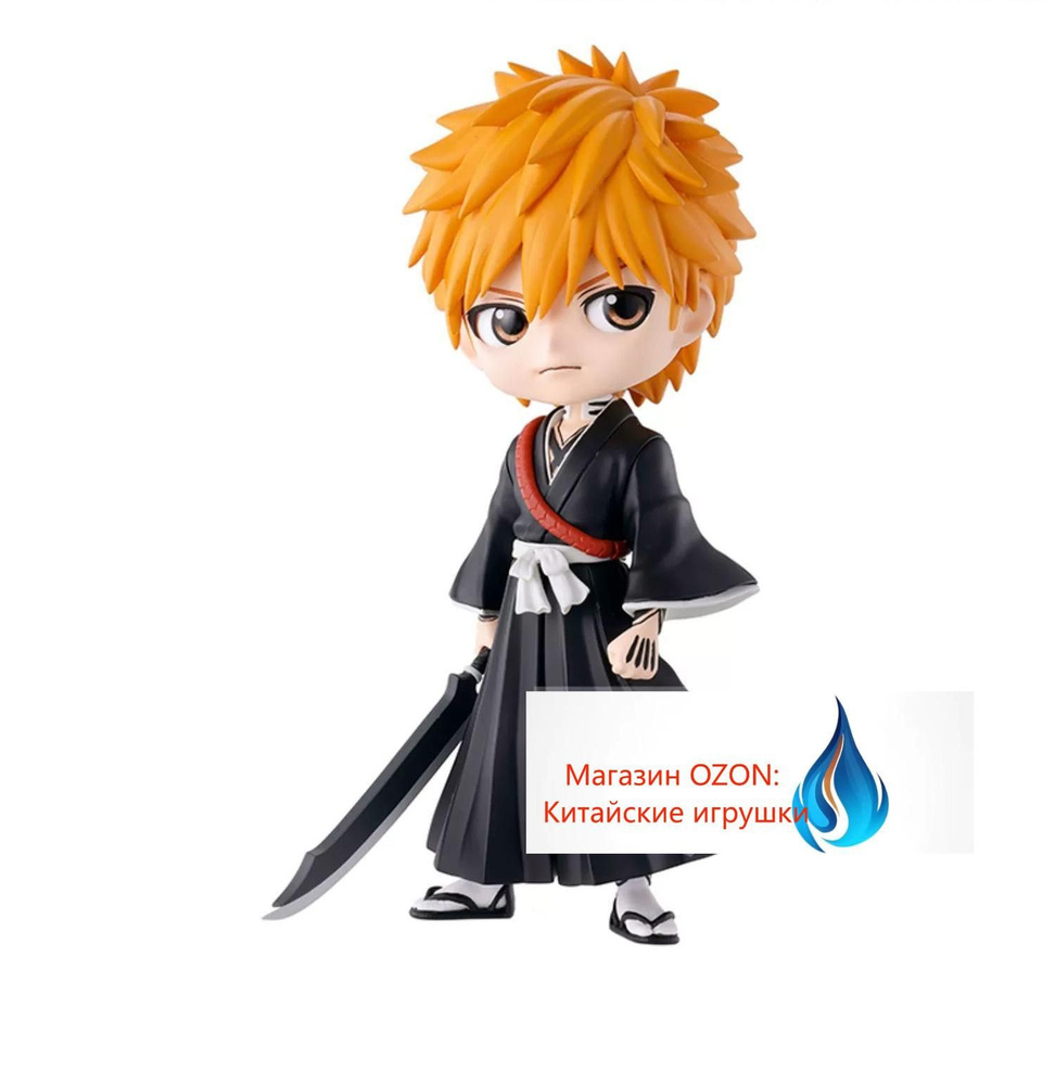 (клеймо)bilibili BANPRESTO Блич/Bleach подвижная фигурка,Kurosaki Ichigo/Итиго Куросаки,13cm  #1