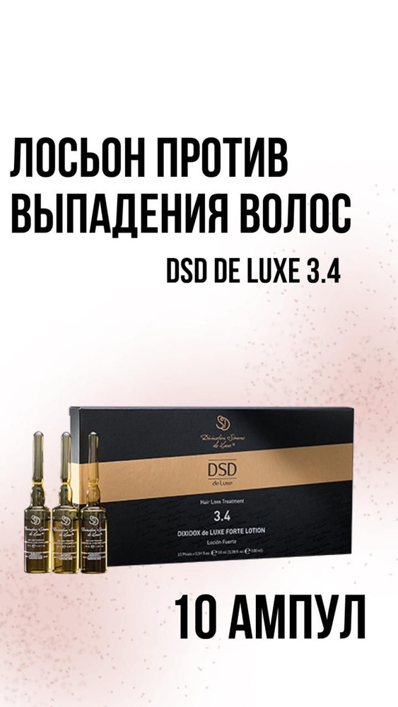 Лосьон от выпадения и для стимуляции роста волос 100 мл DSD Dixidox ...