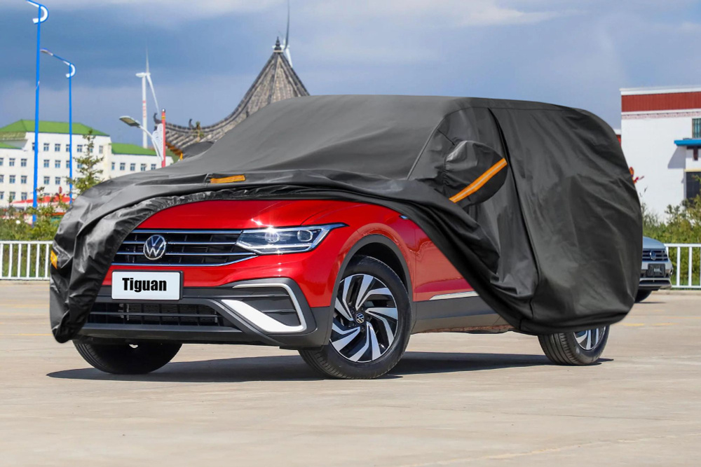 Чехол на автомобиль Volkswagen Tiguan, Мембранные материалы, Ткань, 1 шт.  #1