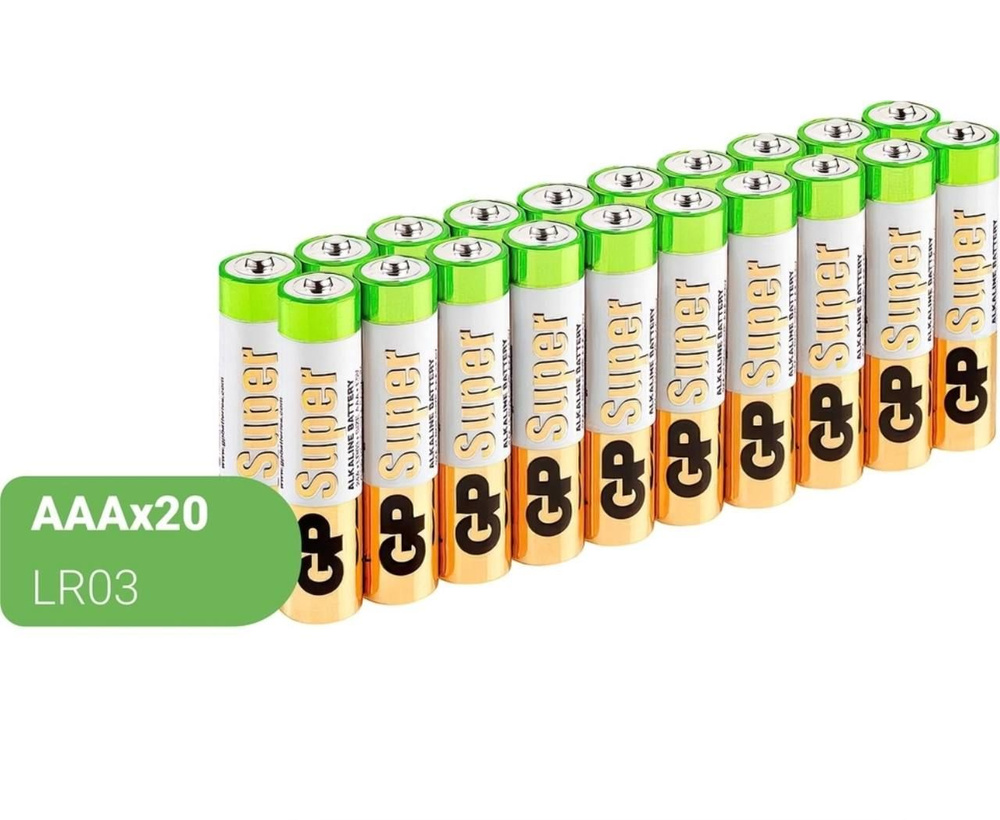 Aaa Батарейка Gp Super Alkaline 24A Lr03 – купить в интернет-магазине ...
