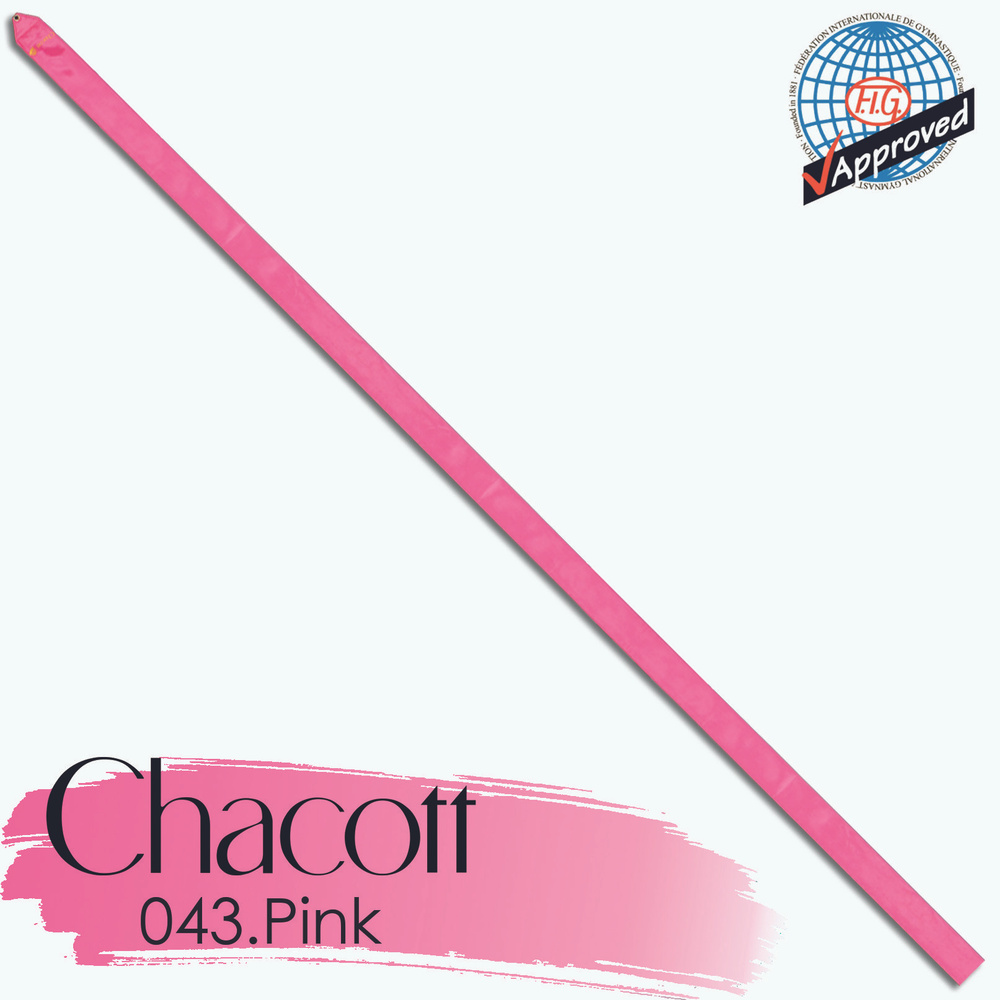 Лента Chacott 6 м цвет 043.Pink #1