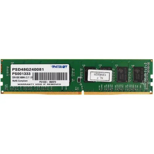 Модуль оперативной памяти Patriot Memory Patriot DDR4 8Gb 2400MHz ...