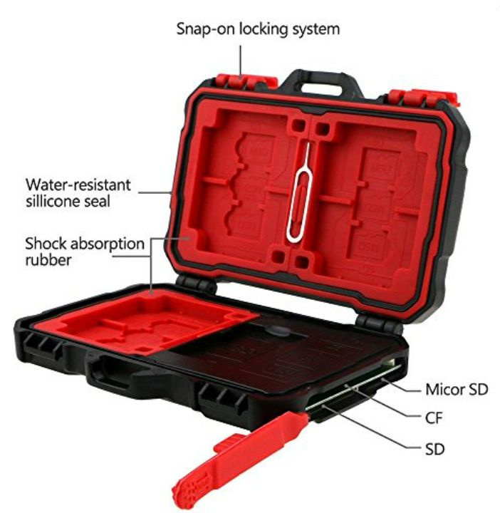 Кейс картридер для карт памяти, высокоскоростной USB 3.0, TF/ SD/ CF 29 ...