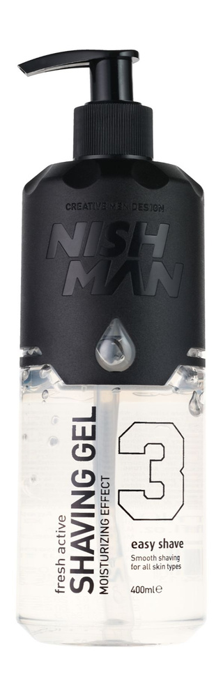 NISHMAN Гель для бритья Shaving Gel, 400 мл, 03 #1