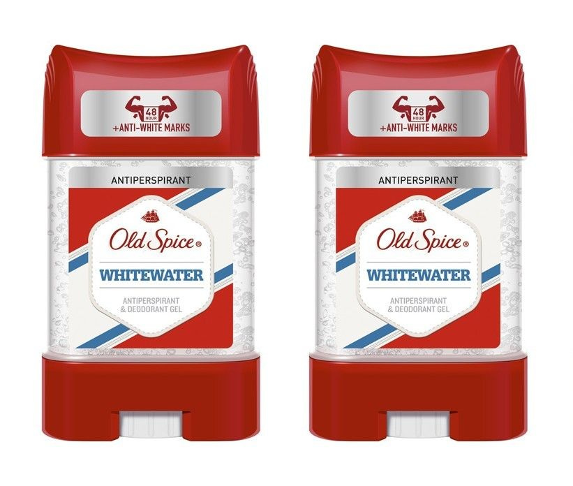 Old Spice Дезодорант мужской Whitewater, гелевый, 70 мл, 2 шт #1