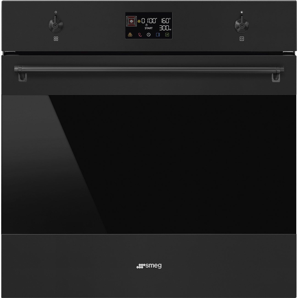 Электрический духовой шкаф Smeg SO6302M2N, 59.7 см, 68 л, 11 режимов, гриль, конвекция, гидролизная очистка, #1