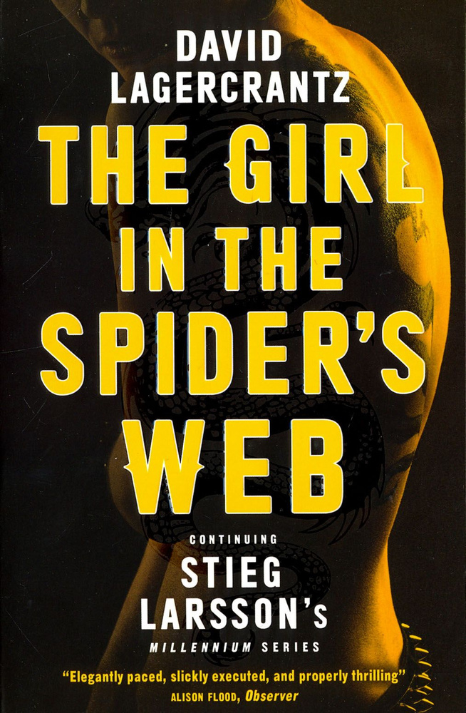 The Girl in the Spiders Web / Det som inte dodar oss / Книга на Английском | Lagercrantz David  #1