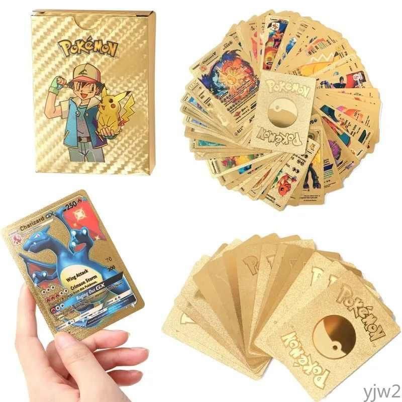 55 штук карточек покемонов из коллекции Пикачу купить на OZON по низкой ...