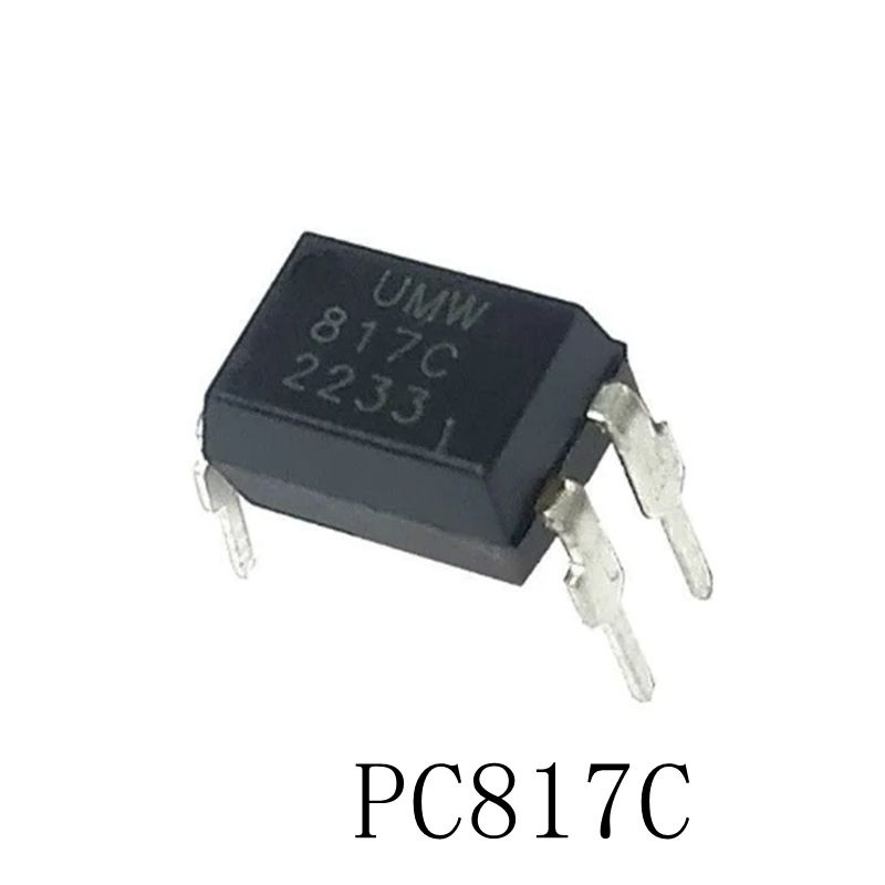 PC817C, Оптопара с транзисторным выходом, 50мА, CTR 200-400% ...