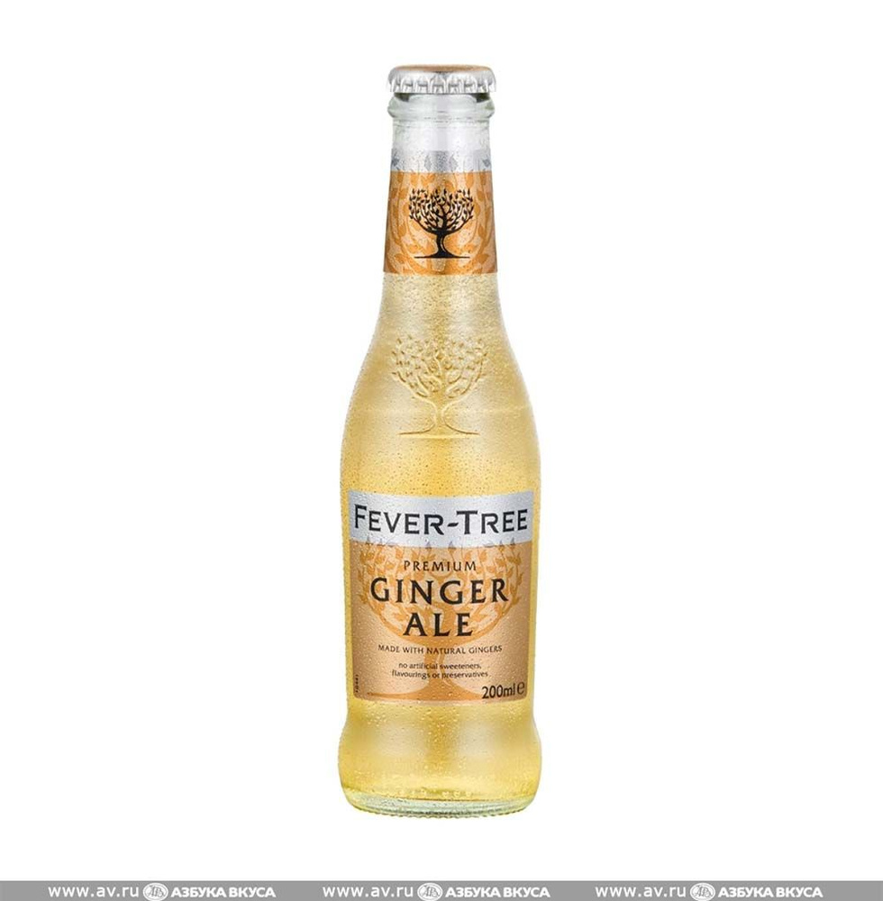 Напиток газированный Premium Ginger Ale, Fever Tree, 0.2 л, Великобритания -6 шт.  #1