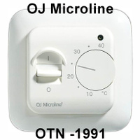 Терморегулятор oj microline otn2 1991 с датчиком пола