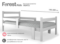 Подростковая кровать forest ampero