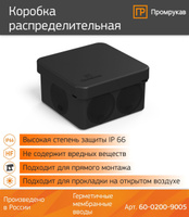 Коробка распределительная schneider electric 85x85x40 квадратная 6 вводов для открытого монтажа ip55