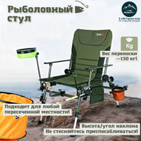 Складное кресло для рыбалки на карпа levelchair fullbreak caperlan