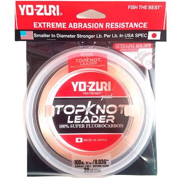 Yo-Zuri TopKnot Leader Fluorocarbon Fishing Line