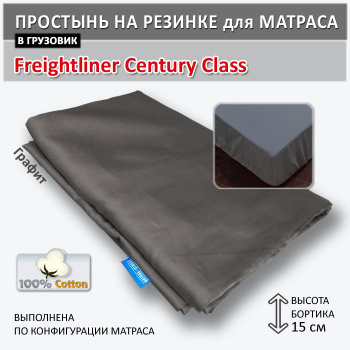 Дефлекторы окон Freightliner Century Class / Columbia (ДЛИННЫЙ) с хромированной полосой