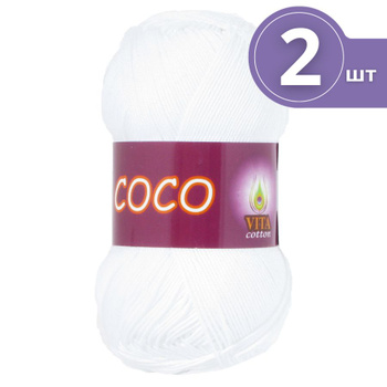 Обзор пряжи Coco Vita cotton