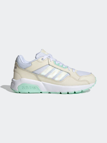 adidas swift white & rose gold shoes